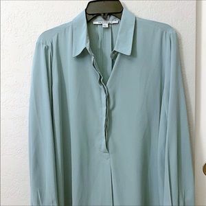 Nice Sea Green Blouse
